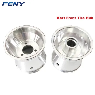 Go Kart Wheel Hubs 10x3.6-5 10x4.50-5 Front Silver Aluminum Alloy Rims New Multi-PCD Multi-ET for Drift Trike Racing Kart Parts