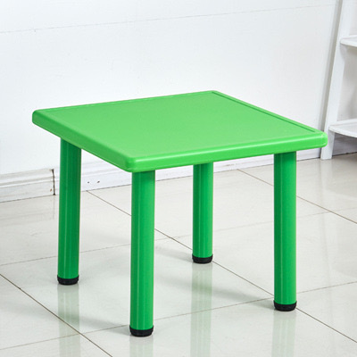 Colorful Baby Eating Table Thickened Kids square Table Plastic Kindergarten square Kids Learning Table