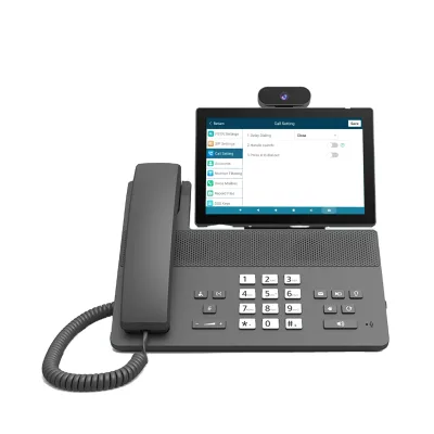 8\" 1280*800 POE Wifi 8M Camera Emergency Alarm 4G PSTN for Bluetooth TF Card 8 Wire Audio Intercom IP Phone GSM for Apartments