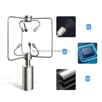 3 Axis Ultrasonic Wind Speed and Direction Sensor High-precision Three Dimensional Ultrasonic Wave Anemoscope 3D Wind Sensor