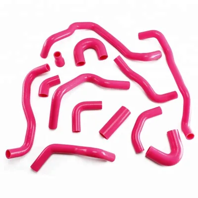 Customized Auto Flexible Reinforced Silicone Turbo Hose Pipe Radiator Silicone Rubber Hose Kit