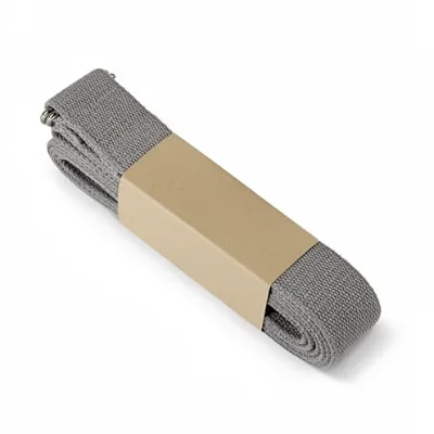 Yoga Strap Belt Organic Cotton Durable Solid Pattern for Better Stretching for Beginners Advanced 250 X 3.8 cm