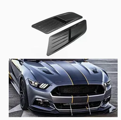 Engine Hood Cover Universal Car Modified Hood Bonnet Scoop Air Vent Cover Exterior Accessories for Cars