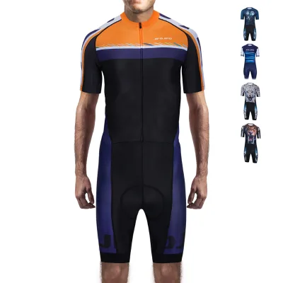JPOJPO Custom Oem Cycling Jersey Set Men Cycling Apparel One Piece Jumpsuit Short Sleeve Ciclismo Bike Apparel