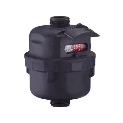 LXH Plastic Body Rotary Piston Volumetric Water Meter ISO 4064 Class C OEM IP68 DN15~DN20 High Precision Household Model