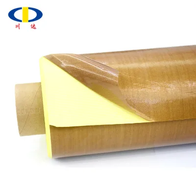 Hot Fluoroplastic Saturated Fiber Glass Cloth Electrical 973UL-S PTFE Film Adhesive Tape