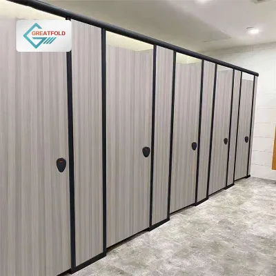 Highly Resistant to Stains, Scratches, HPL Aluminium Honeycomb Board Toilet Partitions