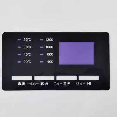 Custom Thickened Durable Device Switch Plastic Control Front Panel