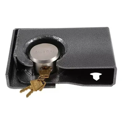 Container Circular Lock Box Ice Hockey Lock Configuration Bolt Installation Does Not Require Welding