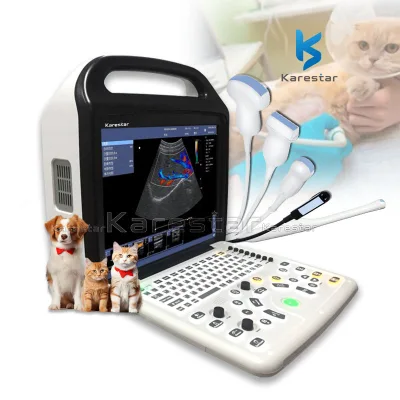 Karestar K-C202 Best Price Vet Echo Machine Color Doppler Ultrasound Diagnostic System Veterinary Ultrasound