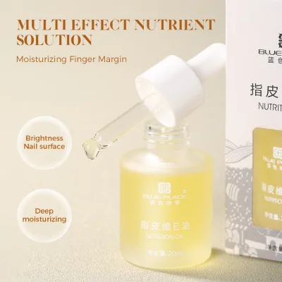 Caili 20ml Vitamin E Nail Cuticle Oil Deep Hydration Nourish Condition Dry Nails Cuticles Natural Vegan Custom Oil Nail Polish