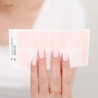 Hot sale Nail wraps MZ series Solid color Nail stickers