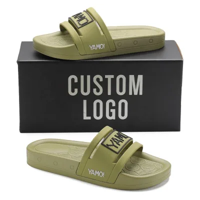 Henghao Latest Products 2023 Slippers Custom New Design Hospital Slippers Nanyang Slippers Custom Slide Sandals With Logo