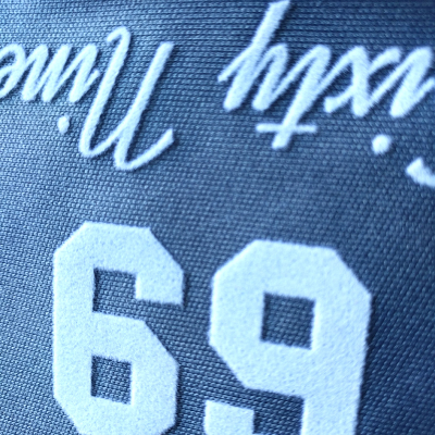 2023 New Design Custom Heat Transfer Logo for Sports Wear Heat Transfer Printing Method