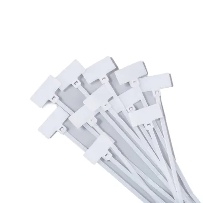Wraps Nylon 4 " Inch Write on Label Tag Cable Strap Marker Nylon Cable / Zip Tie