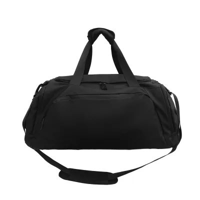 Hot Seller Fashion Waterproof Heavy Duty Overnight Mens Promotional OEM Low Price Plain Duffel Bag With Shoe Compartment