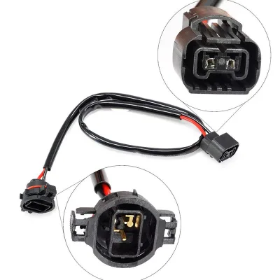 Custom LED Lamp Holder Adapter Cable Fog Light Wiring Pigtail Harness Socket Conversion Wire Harness Kit Factory