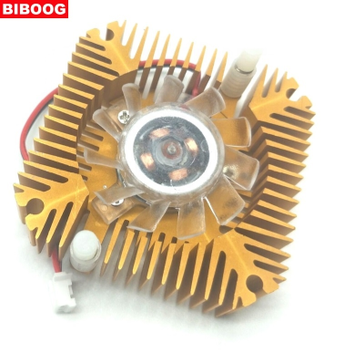 BIBOOG 2-Pin 55mm PC GPU VGA Video Card Cooler with Small Cooling Fan
