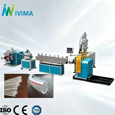 Heavy Duty PVC Steel Wire Suction and Delivery Hose Extrusion Line