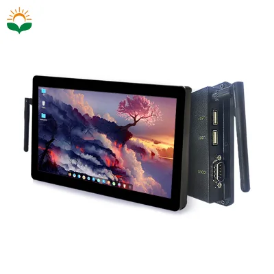 Industrial HMI 7 Inch Linux Touch-screen Panel Ubuntu Operation Monitor 2GB 4GB 8GB with HMI RS485 Port