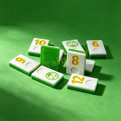 Factory Supplier All-in-One Rummy Tile Set New Design Printable Lucite Rummikub Rummy Cube Tiles