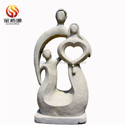 Modern Stone Abstract Sculpture