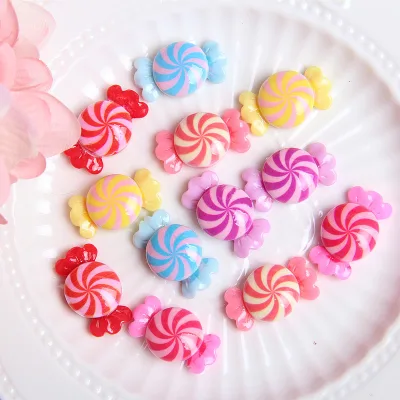 Bulk Cute Kawaii Cartoon-Themed Nail Charms Resin for Acrylic Nail Art Tips Rhinestone Decoration Manicure Tool