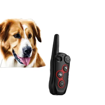 2-in-1 Rechargeable Aluminum Dog Bark Control Training Collar Anti-Barking 3 Modes Shock/Vibration/Beep Multifunction IP67