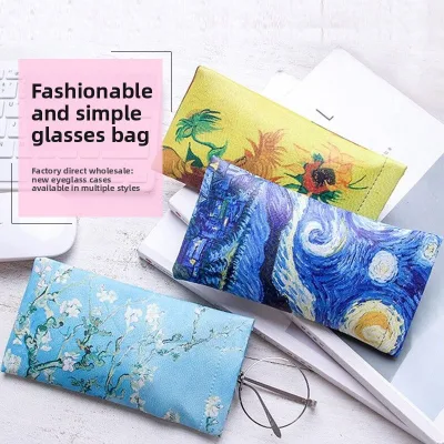 Factory Wholesale Rectangle Glasses Frame and Mobile Phone Storage Bag Optional Styles Fashion Simple Durable Sunglasses Pouch
