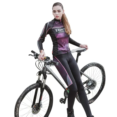 Tonton Mountain Bicycle Uniform the Latest Fast Dry Breathable Cycling Jersey High Quality Custom Cycling Wear Bib Shorts