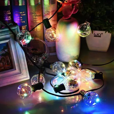 Decoration Led String Lights With Plug Solar Powered Led Light Ceiling Smart Outdoor RGB Led String Lights