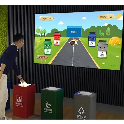 Interactive Ecological Educational Games Immersive Museum Environmental Protection Equipment for Kids Science Exhibition