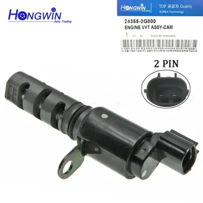 24355-2G000 Oil Flow Control Valve VVT Variable Timing Solenoid for Hyundai Sonata Tucson IX35 2006-2015 Kia Sportage Optima