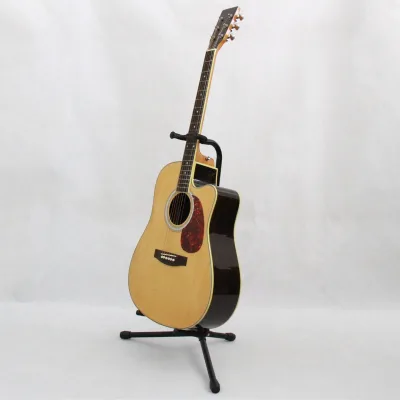 FOCUS High End 41" Spruce Plywood Maple Neck Cutaway Acoustic Guitar Technical Wood Fingerboard Technical Plywood Back/Sides for