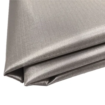 High Conductive Anti-Static Copper Fabric New Style Woven Abrasion-Resistant Plain Dyed Pattern for Cars and Hospitals