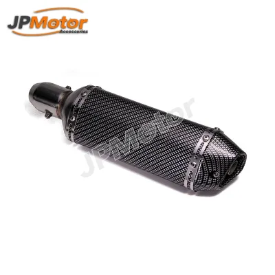 Snake 51mm 240mm body 370mm full length exhaust muffler Factory Cheap Price street racing Racing Muffler Motorcycle Exhaust
