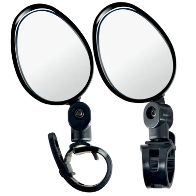 Bike Mirrors Foldable Bicycle Cycling Rear View Mirror 360° Rotatable Adjustable Bike Mirror for Bicycle E-bike