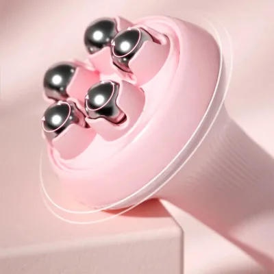 Facial Massage Tool 5 Bead Face Massager 360 Rotate Thin Face Shape Massager Lifting Wrinkle Remover