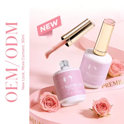 For 30ml HEMA-Free Vegan Non-Toxic Eco-Friendly CE Certified Luxury Professional Self-Leveling Nail Extension Gel UV Gel