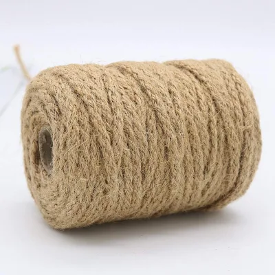 12mm 14 mm 16 mm Thick Heavy Duty Jute Rope Natural String Rope Roll Jute Natural Brown Jute Hemp Rope