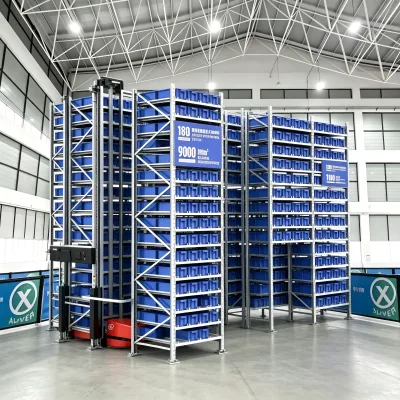 AMR EP XFC001 Compact Automatic Intelligent Warehousing System 1500+ Bins Steel/Metal Construction Digital Visualized Inventory