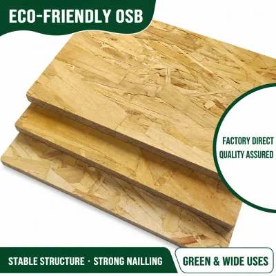 Factory Direct Sales Construction OSB2 Board Osb Sandwich Panels 1220x2440mm FSC Certified for Wall Paneling Ceiling &flooring