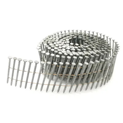 Pallet Coil Nails Galvanized Wire Nails Strong Holding Power Fasteners