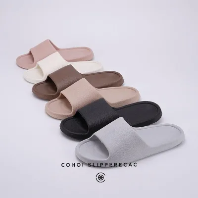 Comfortable Simple EVA Women's Summer Light Weight Thick-soled Indoor Outdoor Anti-slip Breathable Sandals & Slippers