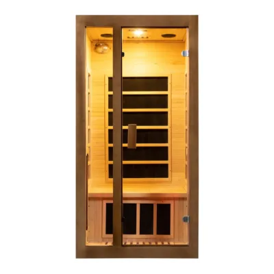 Health Full Spectrum Infrared Whole Body Treatment Sauna Room Solid Wood Indoor Relaxing Heating with Competitive Factory Price