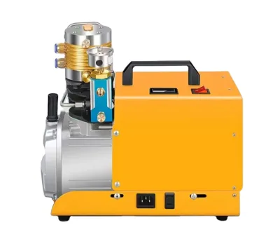 Yibang Electric Portable 30MPa/300bar High-Pressure Mute Screw Air Compressor Oil-less Air Cooling Pump 110/220V 1 Year 0-6.8L