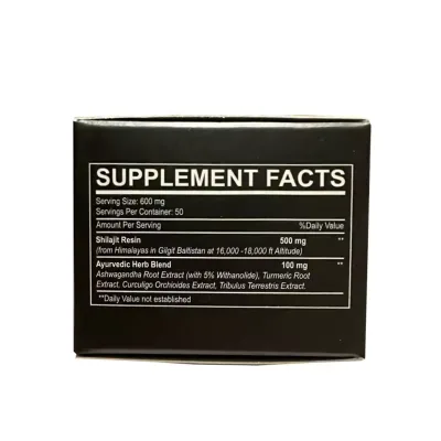 Factory Supplements Shilajit 30 G Shilajit Private Label