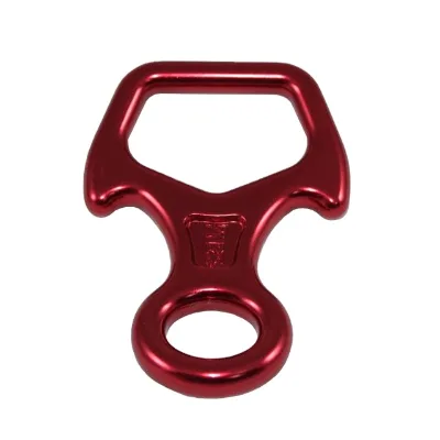 HM A232 Forged Aluminum Anodized Figure 8 Descender 25kN Breaking Strength