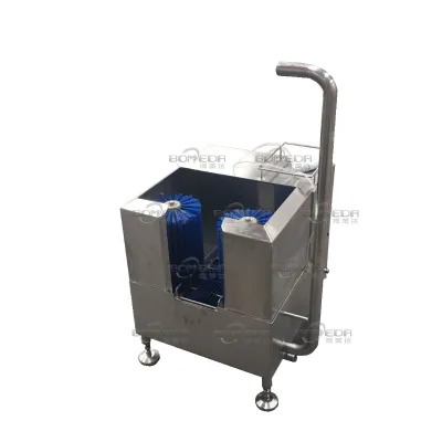 Industrial Boot Washer for Cleaning and Disinfecting Boot Soles with Three Brushes