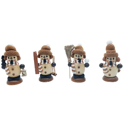 Original Germany Smoker Man Wooden Smoker Incense Diffuser Vintage Lovely Design for Holiday Christmas Decorations
